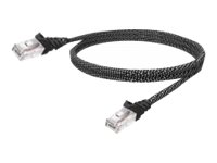 Vision Premium - Câble réseau - RJ-45 (M) pour RJ-45 (M) - 3 m - UTP - CAT 6 - démarré, bloqué - braided TC 3MCAT6/HQ